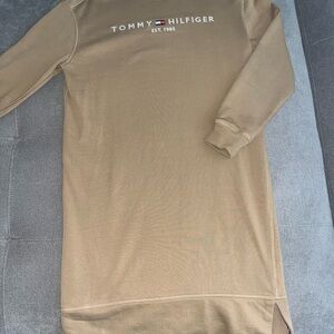 Tommy Hilfiger Tan Long Sleeve Dress LIKE NEW